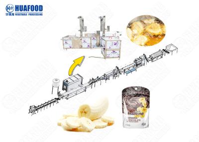 China Banana Chips Processing Machine Automatic Chips Making Machine Commercial Potato Chip Fryer for sale