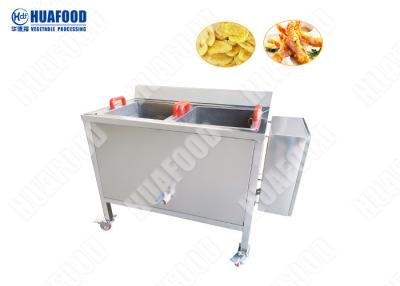 China Broad Bean Snacks Frying Machine , Commerical Deep Fryer 2 Year Warranty Electric Frying Machine for sale