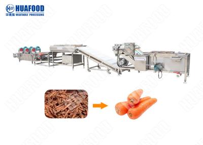 China Fresh Corn Industrial Vegetable Washing Machine 500 - 2000kgh Capacity Carrot Processing Machines for sale