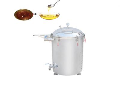 China Sanitary 3 Piece / Once Fryer Oil Filter Machine for sale