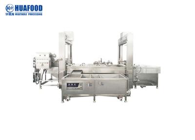 China Automatic Steam Heating Vegetable Blanching Machine For Potato Chips for sale