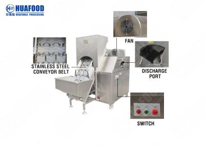 China SUS304 Onion Processing Equipment 1.5kw Onion Peeling Machine With Cutter for sale