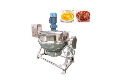 China Restaurant Tiltable Heating 50L 10KW Stirring Sandwich Pot for sale