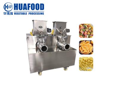 China 250kg/h Fully Automatic Pasta Making Machine Commercial Electric Macaroni Pasta Machine for sale