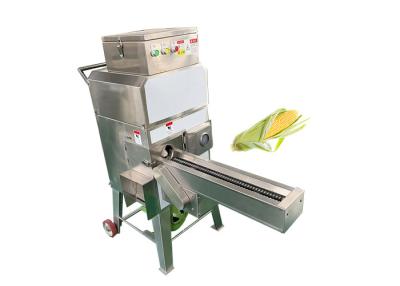 China SS304 Automatic Food Processing Machines Corn Skin Peeler And Thresher Machine for sale