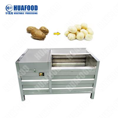 China Carrots Sweet Potato Ginger Cassava Vegetable Washing Machine Peeling Machine for sale