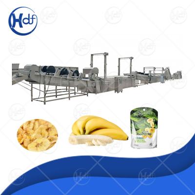 China Maquina De Fazer Automatic Banana Chips Machine 30-200kg/h for sale