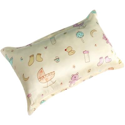 China Custom 100% Silk Anti-Static Pillow Case Cartoon Pillowcase Gifts Shape Cushion Covers For Kids for sale