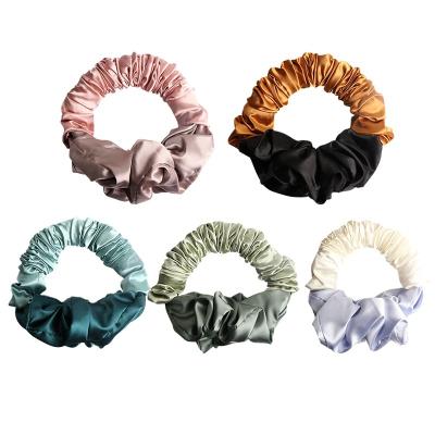 China DIY Hair Curling Curlers Heatless Roller Stying Hair Scrunchies Hair Roller Mulberry Silk Headband for sale