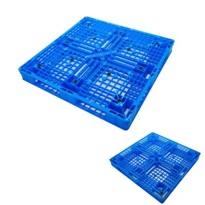 China 1100X1100X150mm Single Faced Lightweight Plastic Pallet for sale