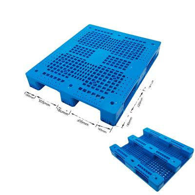 China HDPE Single Faced Single Side Export Utilize Former Use Pallet Stacking Stackable Plastic Pallet for sale