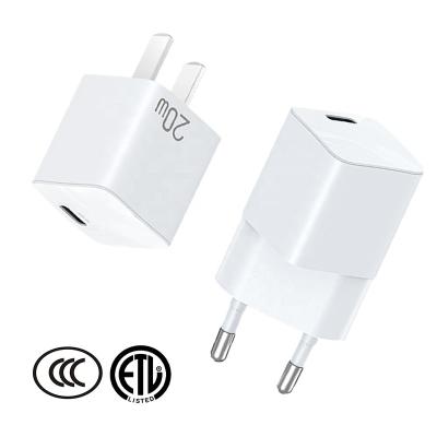 China 2023 Hot Sale Mobile Phone Etc.electronic Product Amazon PD 20W USB Type C Mini Fast Charger Travel Wall Adapter YAD-C008A For Mobile Phones Smartphones Mobile Phone for sale