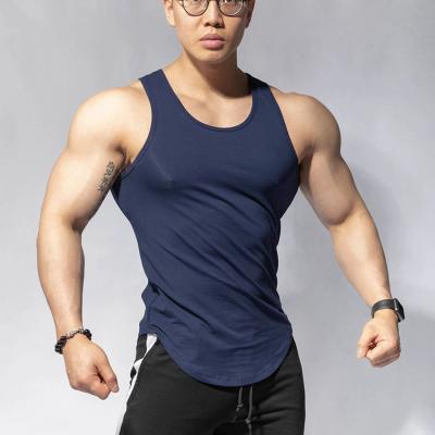 China Hot Selling Men's Single Use Tank Top Gym Workout QUICK DRY Best Simple Active Workout for sale