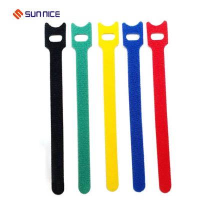 China High Temperature Resistant+ Antistatic+Eco-Friendly+Waterproof Textile Hook And Loop Nylon Cable Tie for sale