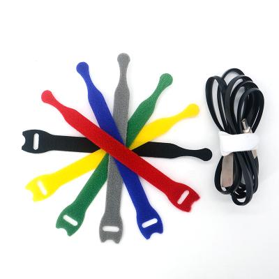 China High Temperature Resistant+ Antistatic+Eco-Friendly+Waterproof Customized Hook Loop Cable Ties Fasteners For Cable Rope Management for sale