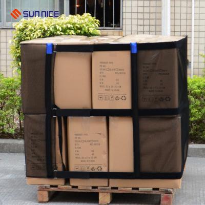 China 2020 Newest Heat Resistant Safe Pallet Shrink Wrap With Reusable Material for sale