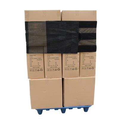 China Hot Sale Black Mesh Reusable Pallet Wraps With Single Faced Stretch Film for sale