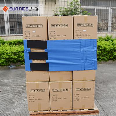 China Heat Resistant Blue 480*4600mm Stretch Wrapping Recycling Pallet Film for sale