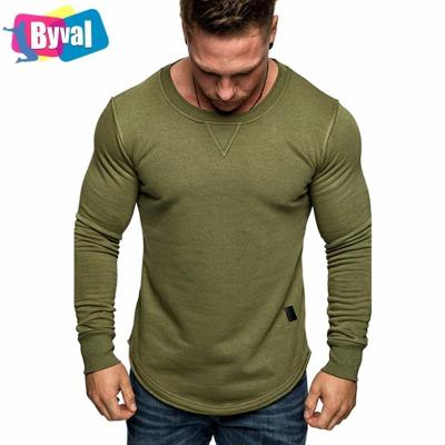 China Wholesale New Design Men's Casual Sports Custom Print Anti-Wrinkle Tank Top Long Sleeved Sweatshirts Mens Hoodies for sale