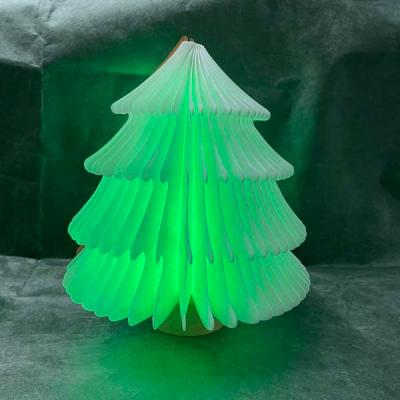 China Wholesale Modern Rechargeable Christmas Decoration LED Lamp Christmas Tree Gift Decorative Lamp for sale