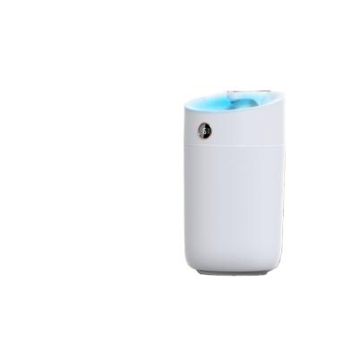 China Ultrasonic Portable Digital Air Humidifier With Real-Time Moisture Display Screen Led Light for sale