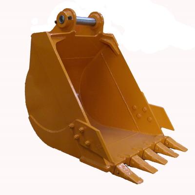 China Excavator Parts New Mini and big size excavator digger bucket for KOBELCO SK40/SK60/SK100/SK120/SK200/SK220/SK04-2/SK07 with five teeth for sale