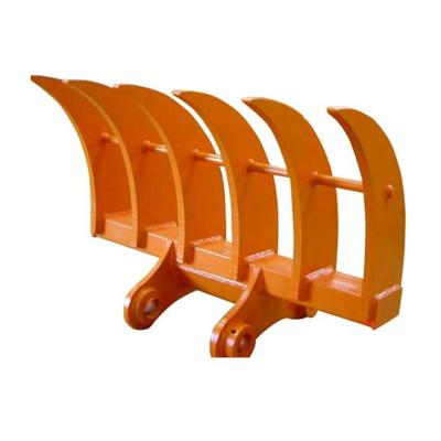 China Excavator Parts New Style Excavator Rake Bucket /Farm Root Rake for sale