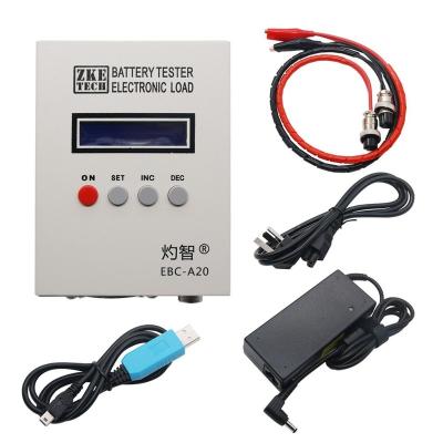 China Multifunction Test Battery EBC-A20 5A Charge 20A Discharge Battery Capacity Multifunction Current Tester for sale