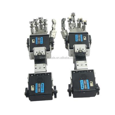 China Multifunctional Robot Left Hand Humanoid Teaching Machine Right Arm with Fingers Manipulator and Servo for DIY Robotics for sale