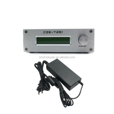 China CZE-T251 FM Transmitter 0-25W Adjustable Mono Stereo 87-108MHz PLL Transmitter Station With Power Supply 54599 for sale