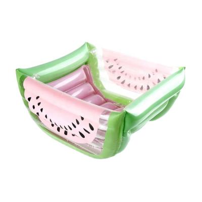 China Shell Shape Wash Custom Spa Foldable Colorful PVC Inflatable Foot Bath for sale