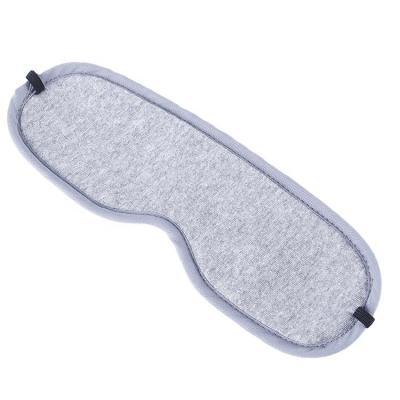 China Anti-Wrinkle Pure Cotton Plush Supporting Sleep Travel Soft Eye Mask For Adult for sale