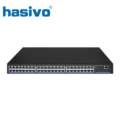 China Port LACP 48 Gigabit L3 Managed Ethernet Switch 4*10G SFP for sale