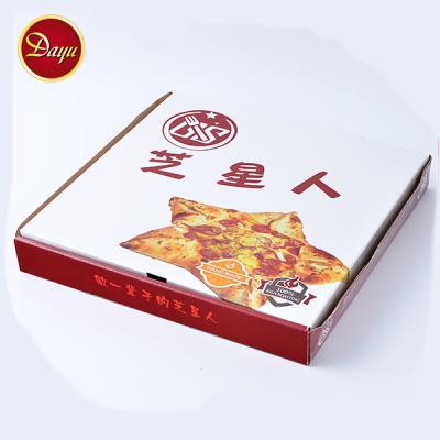 China Disposable 8 Inch Pizza Box Customized Design For Food Packaging for sale