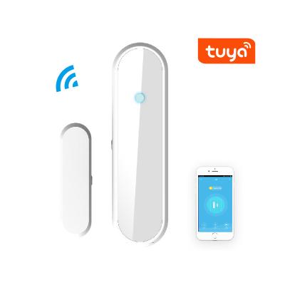 China ABS TUYA Wifi Smart Window Door Wireless Sensor for Smart Home Security System Alarm Sensor for sale