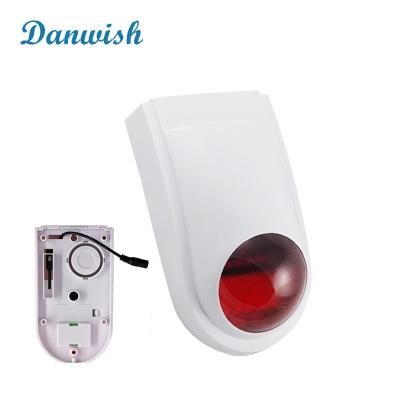 China Danwish Instant Sound External Waterproof Strobe Siren Alarm Instant Siren For Home Security Alarm System DW-N516 for sale