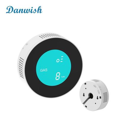 China Danwish Smart Alarm Radio Natural Gas Leak Detector For Home Propane Alert Detectors With Voice USB Sound Power Supply DW-G210 for sale