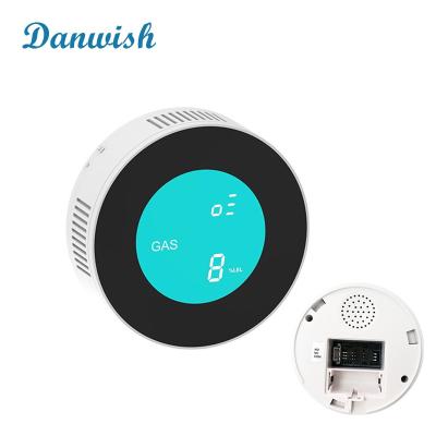 China Danwish 433MHZ Gas Leak Detector Propane Butane Methane Natural Gas Leak Alarm Combustible Sensor DW-G210 for sale