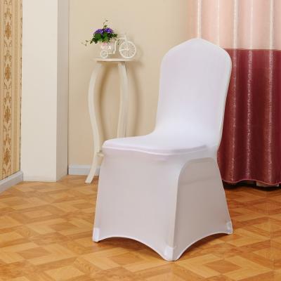 China Washable/spandex/stretch banquet wedding hotel decoration fabric durable high quality spandex chair cover for sale