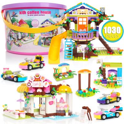 China Bricks Toy Exercise N Toy Creative Construction Play Set Building Toy Building Toy Treehouse Cafe Kids Best Study Role Play Toy Gift for sale