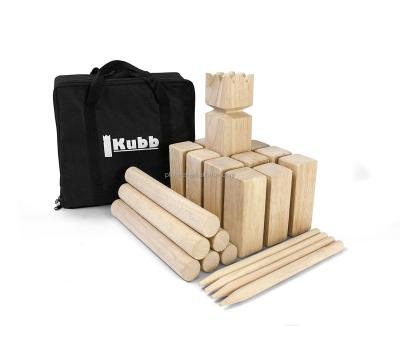 China Striker Games Backyard Kubb Set - Party Edition King and Soldiers WT241816 WT241816 for sale