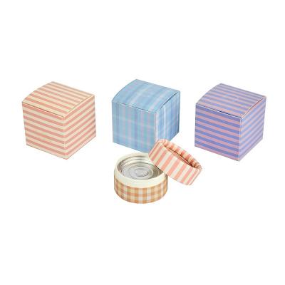 China Eco Biodegradable Material Product Round Packaging Cosmetic Containers Cylinder Packaging Cosmetic Eyeshadow Paper Cans Cardboard Tube for sale