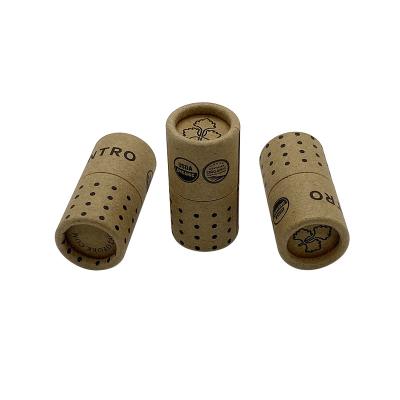 China Factory Price Biodegradable Recyclable Paper Box Tea Packaging Container For Coffee Seeds Cardboard Paper Tube for sale