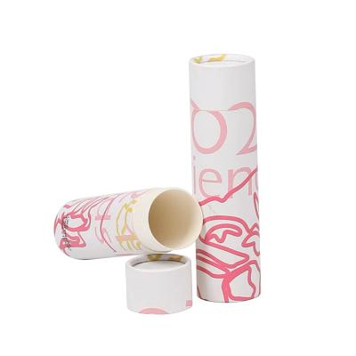 China Wholesale Biodegradable Luxury Kids Tea Safe Tube Cardboard Cylinder Canister Packaging Packaging Paper Cosmetic Box for sale