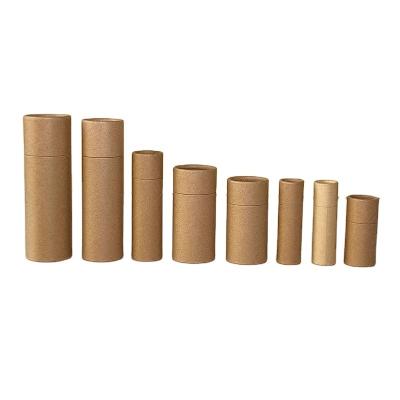 China Biodegradable Custom Postal Cylinder Customized Printing Recyclable Kraft Paper Tube Packaging for sale