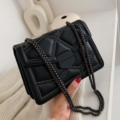 China Lady Mini Crossbody Bags For Women 2021 Quality Design Travel Female Handbags Single Shoulder Chain Bags for sale