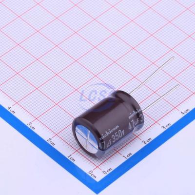 China UCS2V470MHD Standard Radial 350V 47uF 20mm 20% 16mm 10000hours 7.5mm Leaded, 16x20mm Aluminum Electrolytic Capacitors for sale