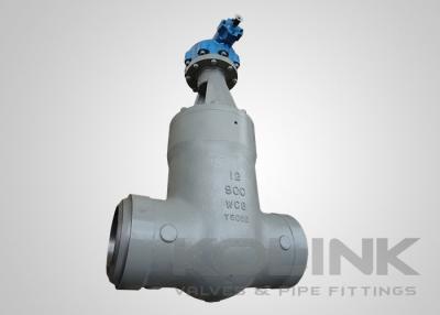 China Pressure Seal Gate Valve Butt-welded High Pressure Class 600-2500 4