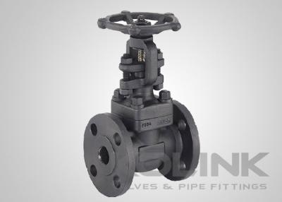 China Forged Steel Gate Valve Integral Flanged End A105 F304 F316 F11 F22 for sale