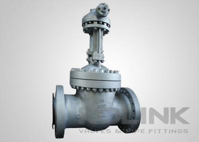 China Large Gear Operated Gate Valve Full Port RF Flanged Flexible Wedge for sale